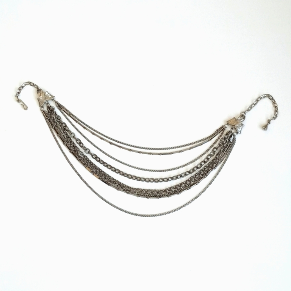 *Relisted* Multi String Choker Style Vintage Necklace - Picture 12 of 12